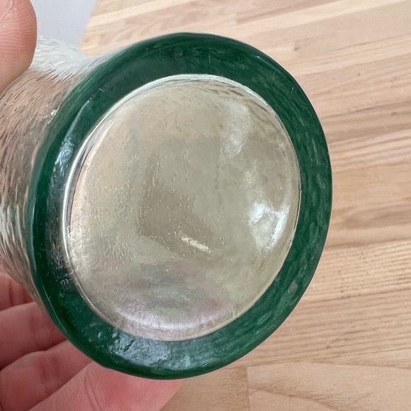 Coca-Cola Vintage Wavy Glass Beautiful Texture 6” Tall Vintage Glass - Picture 4 of 5